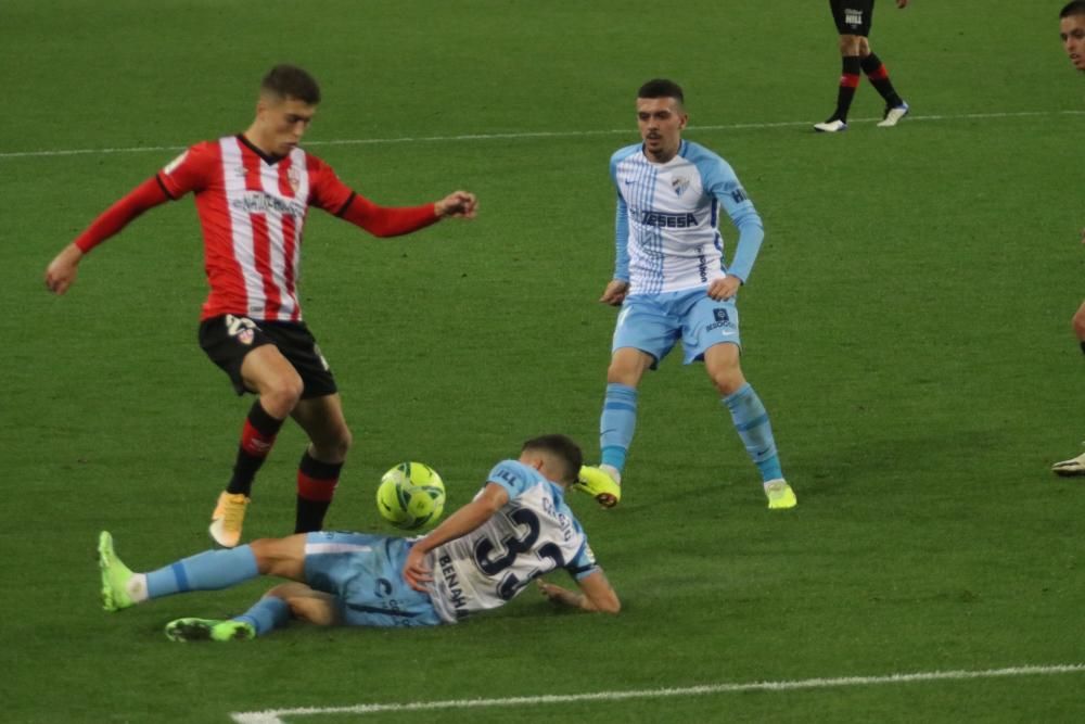 Partido de la Liga SmartBank: Málaga CF - Logroñés.