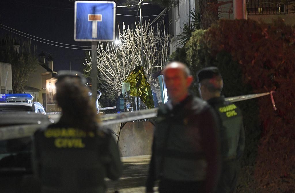 El crimen de Alquerías, en imágenes
