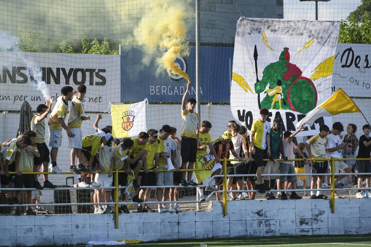 Imatges del partit de promoció Gironella - Puig-reig