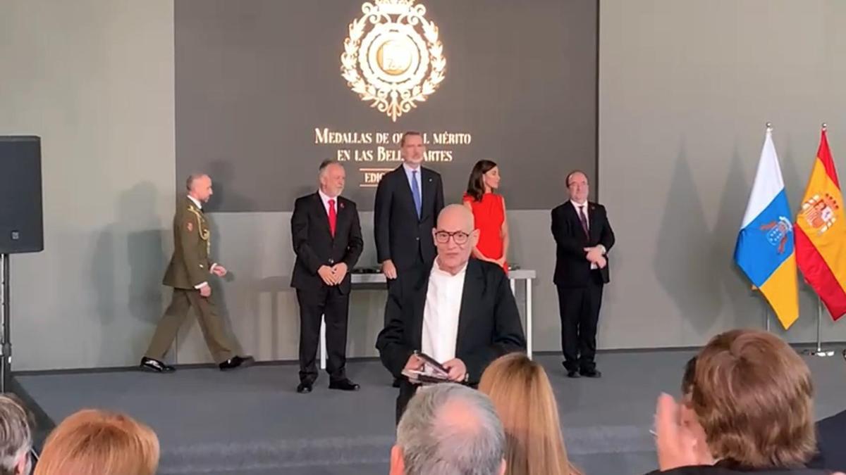 El cineasta mallorquín Agustí Villaronga recibe la Medalla de Oro en Bellas Artes