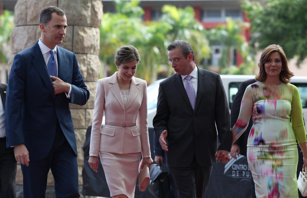 Los Reyes inauguran en Puerto Rico el Congreso Internacional de la Lengua Española.