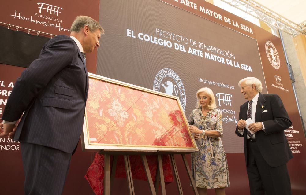 Reapertura del Colegio del Arte Mayor de la Seda de Valencia