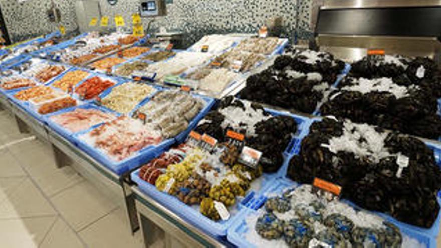 La nova secció de peixateria de Mercadona