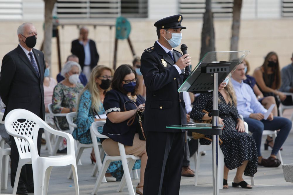 Acto institucional por el Patrón del Cuerpo Nacional de Policía en Sagunt.