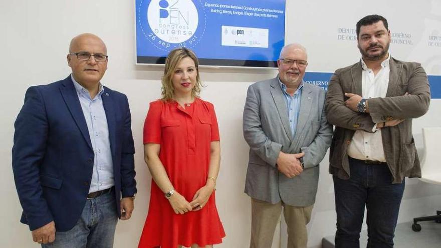 Manuel Baltar, Inma López Silva, Luís González Tosar y Xavier Castro. // Jesús Regal