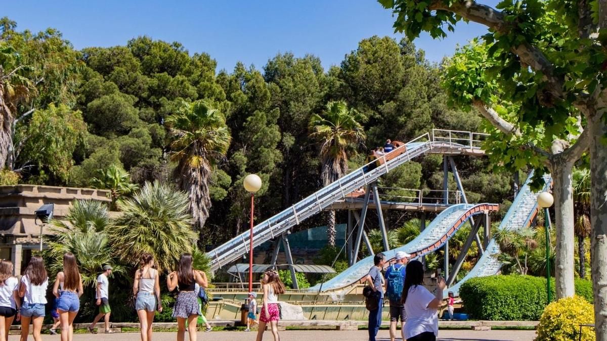 Imagen de archivo del Parque de Atracciones de Zaragoza, donde tuvieron lugar los hechos.