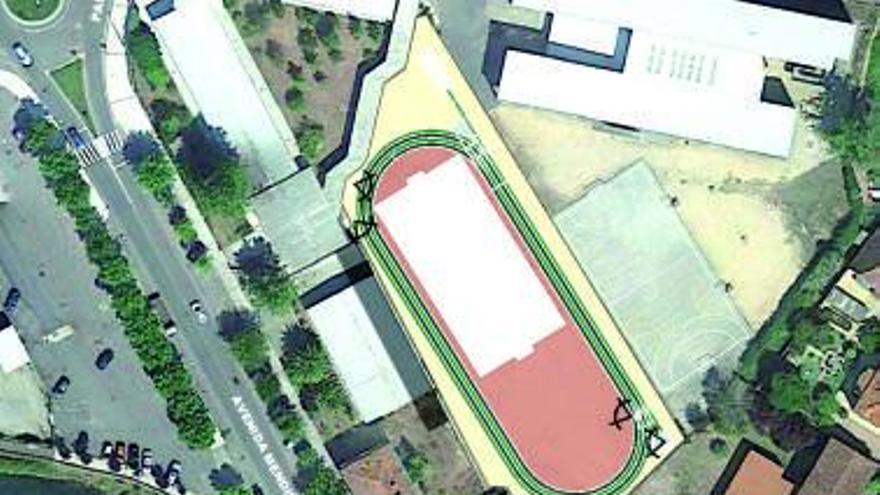 La Xunta autoriza la construcción de una pista de atletismo en el IES San Simón