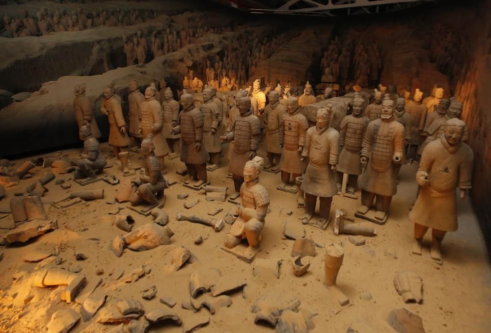 El universo del mítico Ejército de Terracota brilla en