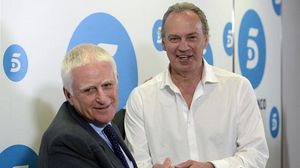 Tele 5 presenta ’Mi casa es tuya’ amb Bertín Osborne, en la imatge acompanyat del CEO de Mediaset Espanya, Paolo Vasile.