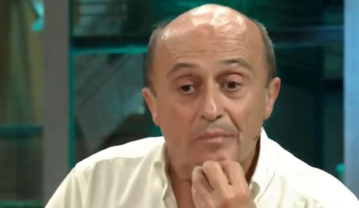 Pepe Viyuela, durante un transcurso del teatro.