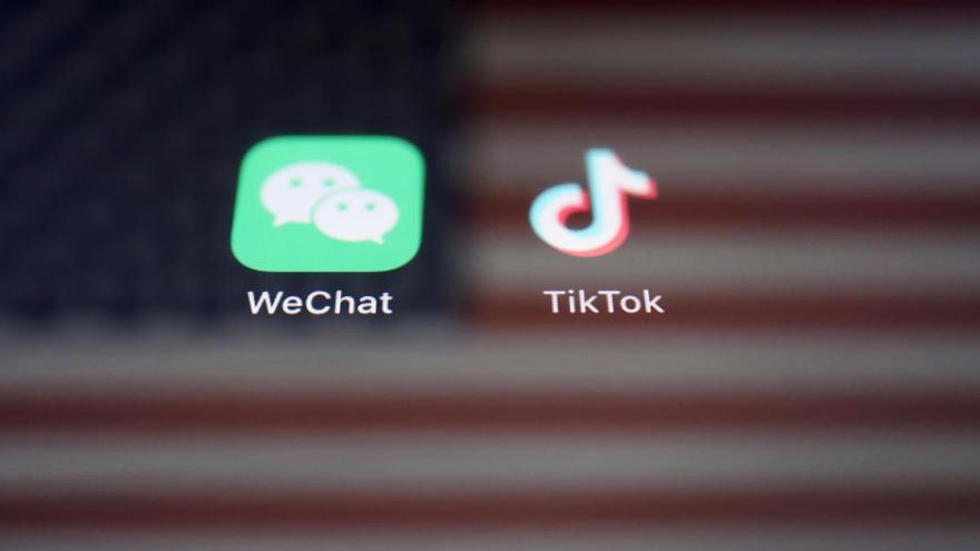 China amenaza con represalias a EEUU por su veto a WeChat y TikTok