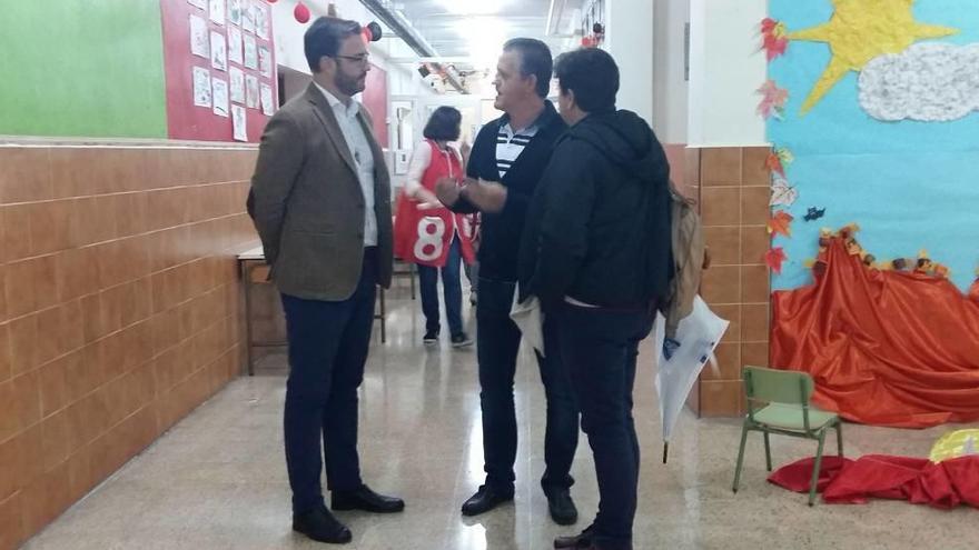 Visita oficial al colegio Felip Bauçà