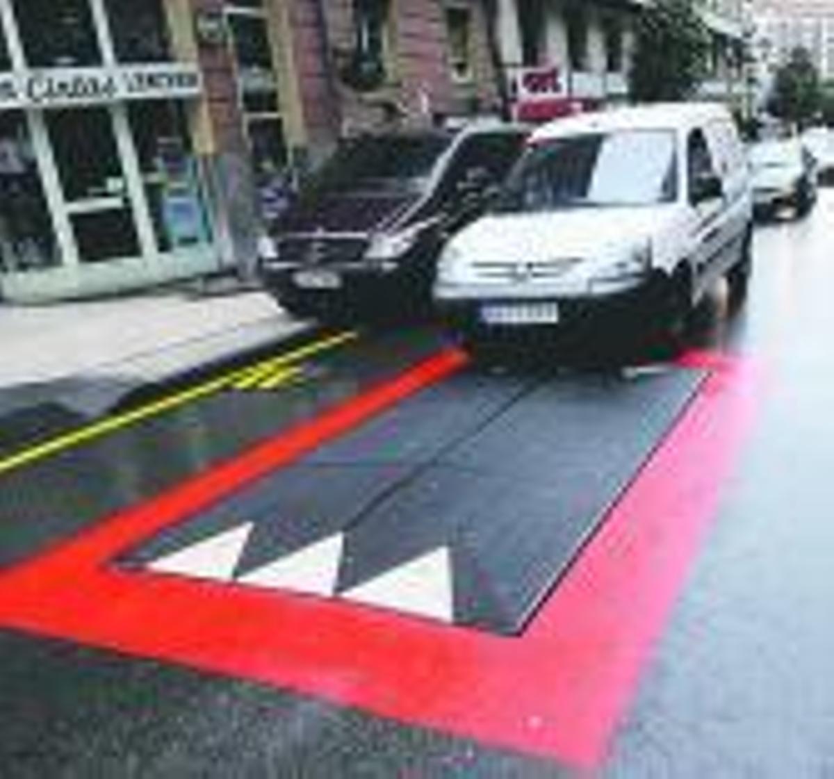 «Cojines berlineses» contra la velocidad