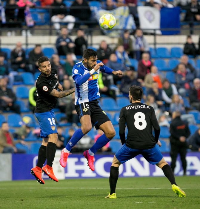 Los blanquiazules desperdician la oportunidad de huir del descenso y no pasan del empate ante un Andorra con uno menos desde el 52'