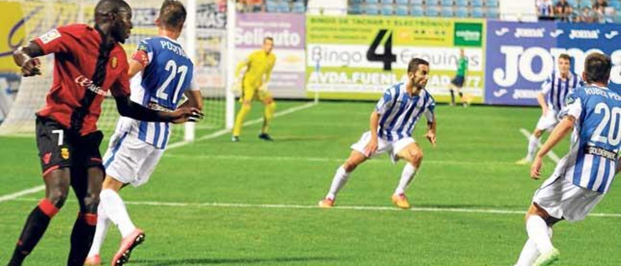 Pereira, en un partido contra el Leganés en Butarque.