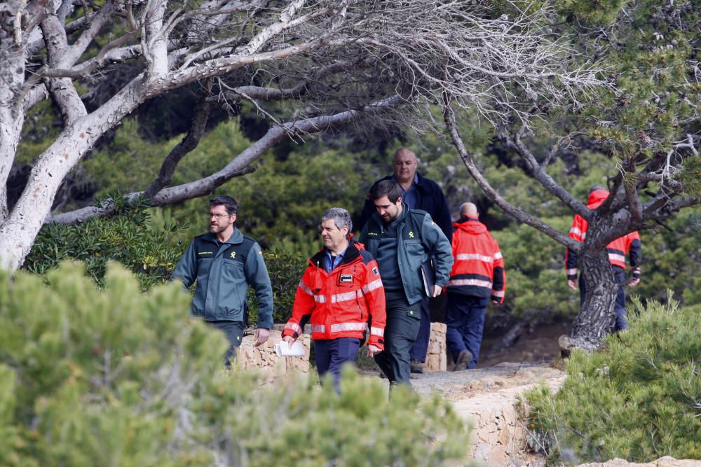 Quart dia de recerca del pescador desaparegut a Aigua Xelida