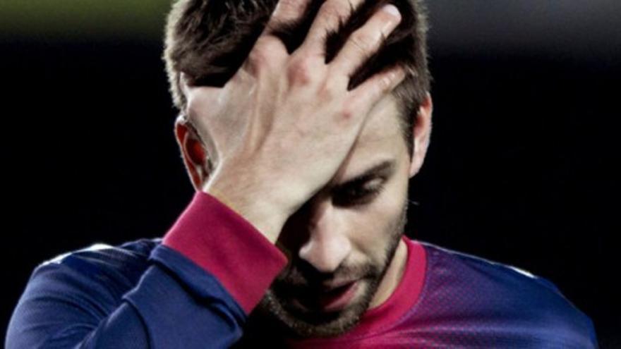 El FC Barcelona entrena sin Piqué