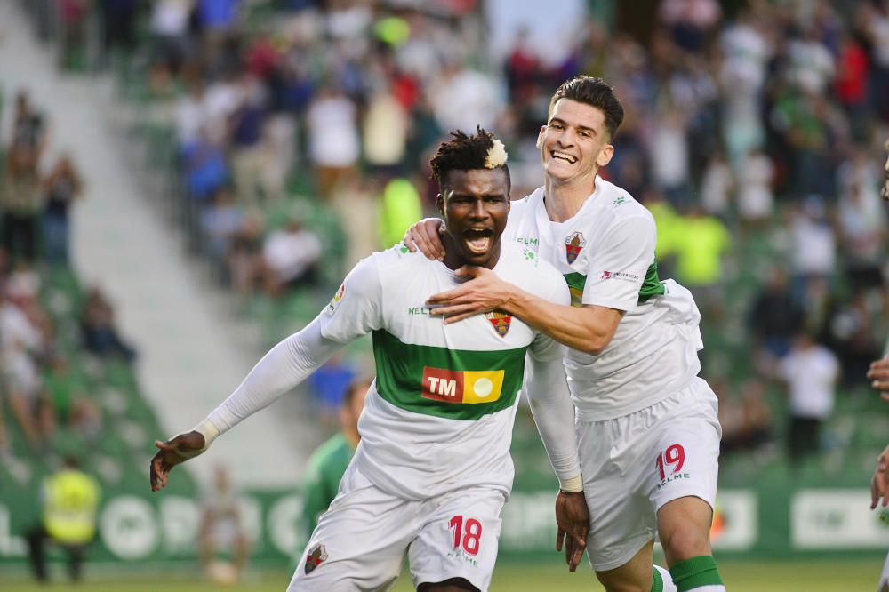 La victoria del Elche ante el CD Lugo en imágenes