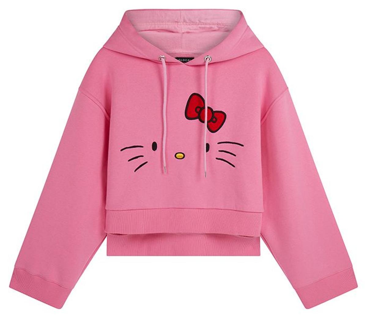 Sudadera rosa de Asos x Hello Kitty