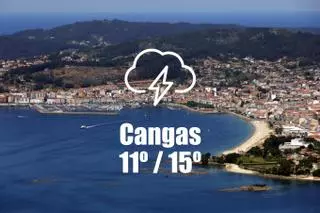 El tiempo en Cangas: previsión meteorológica para hoy, viernes 26 de abril