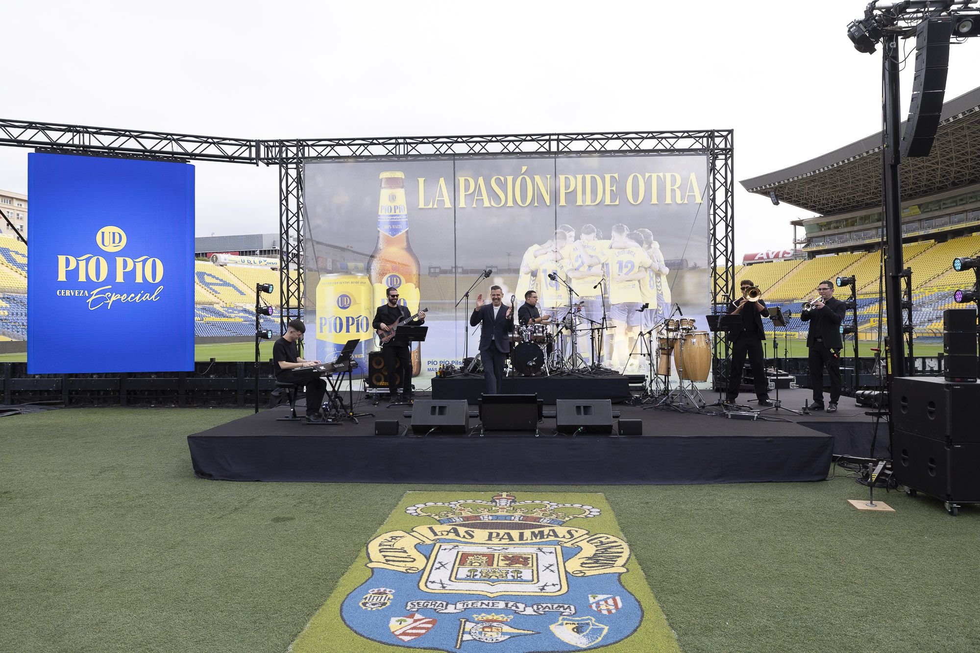 Presentación de la nueva cerveza Pío Pío