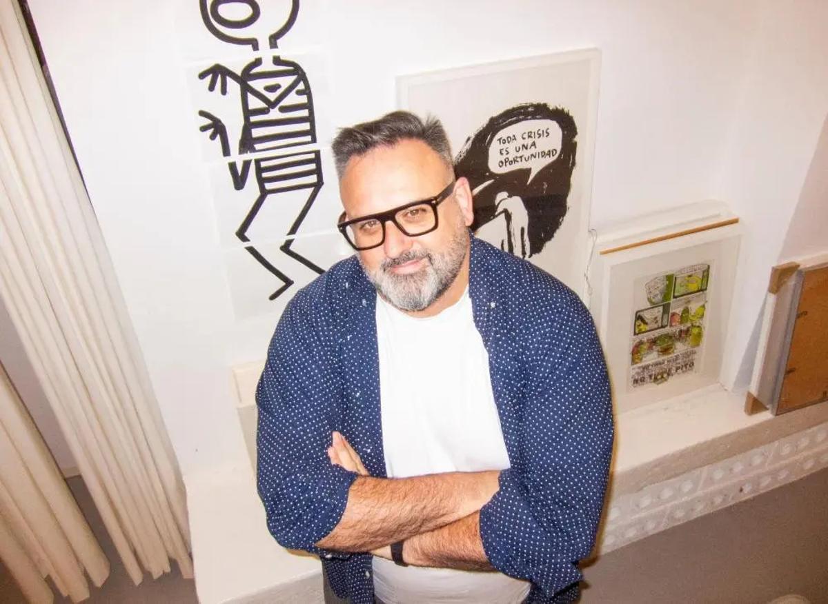 El ilustrador Javi Royo.