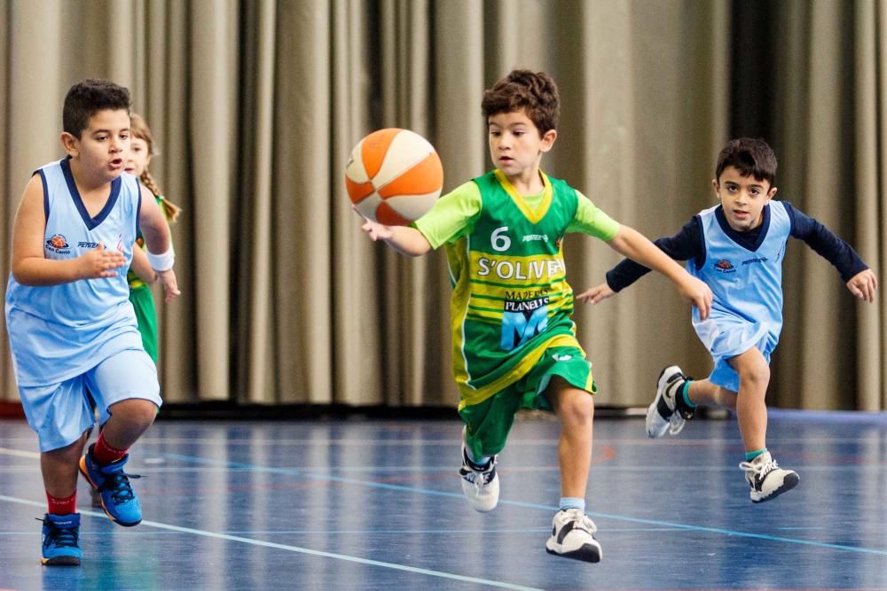 El objetivo de estas diadas es captar a niños para que jueguen al baloncesto