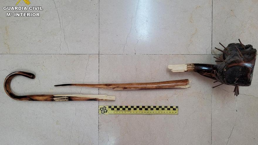 Detenido en Alicante por una brutal paliza a un joven con un bastón modificado