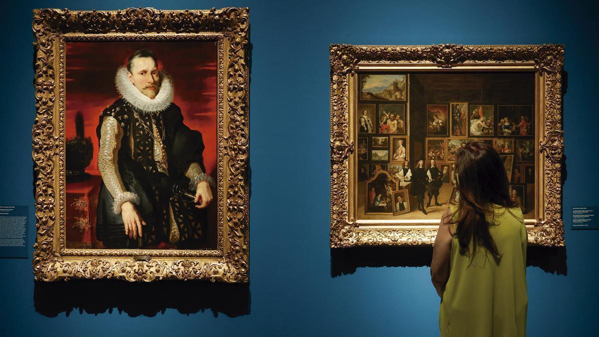 Dos obras de Rubens, en la exposición que puede verse en el Museo de Bellas Artes de Valencia.