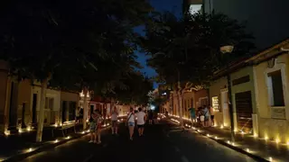La noche que Sant Joan se ilumina solo con velas