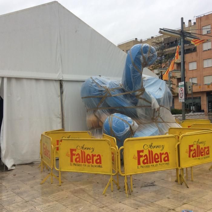 Fallas pasadas por agua en l'Horta