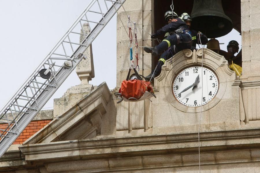 Simulacro de Bomberos.