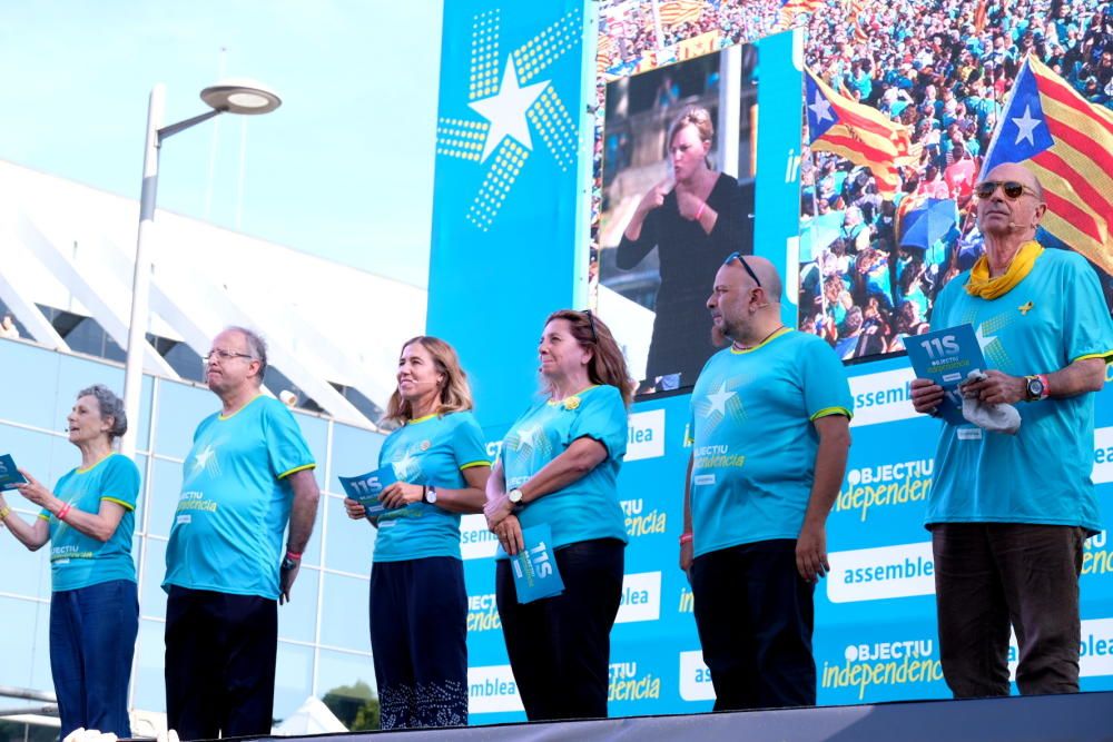 Manifestació de la Diada a Barcelona 2019