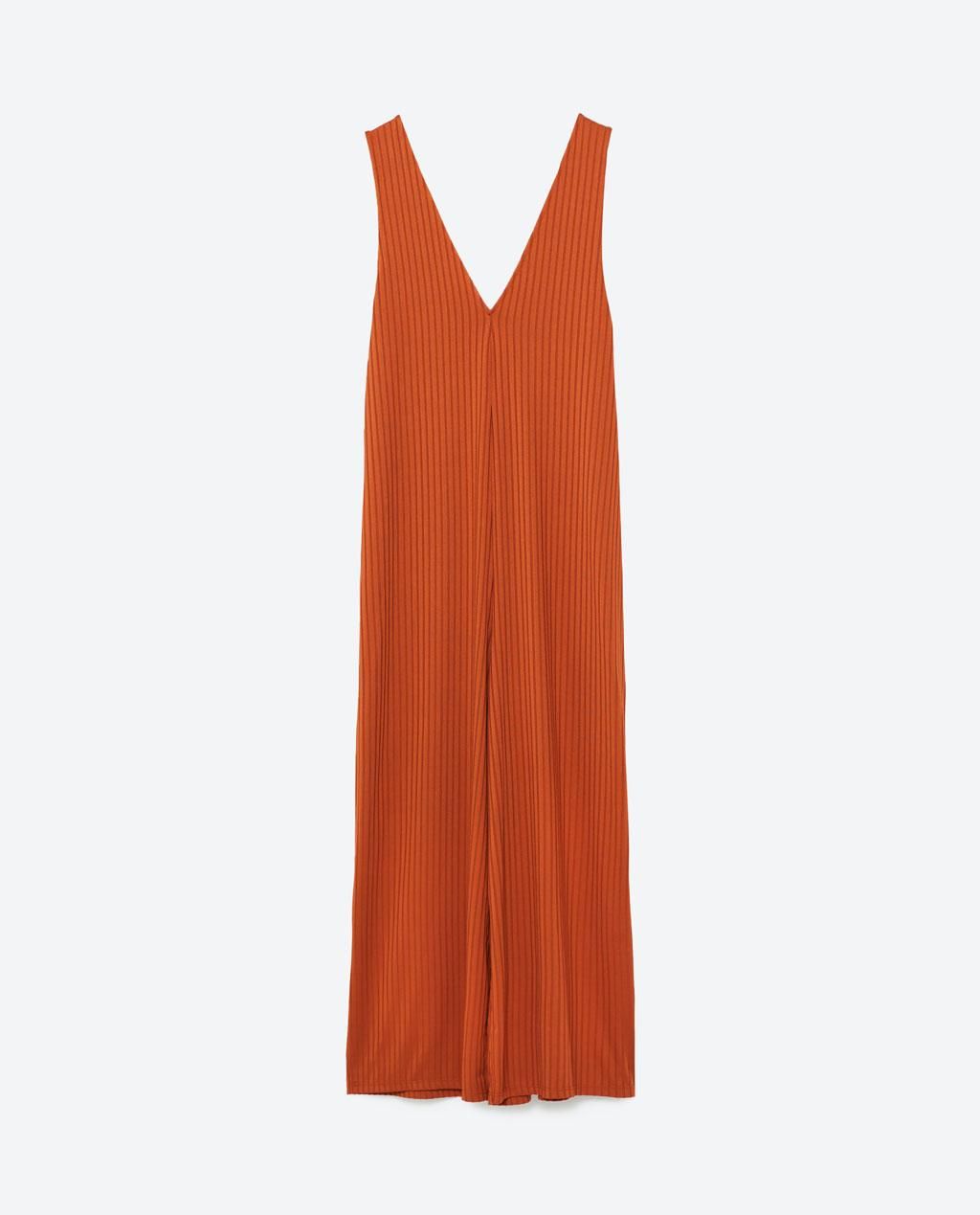 Zara otoño-invierno 2016: mono de tirantes