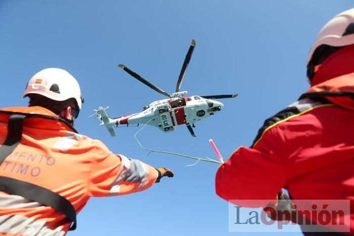 Simulacro de Salvamento Marítimo en Cartagena