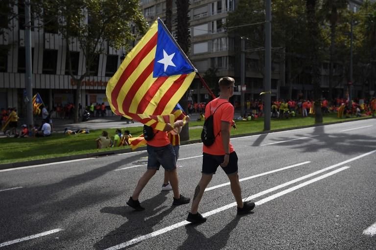 La Diada de Cataluña, en imágenes