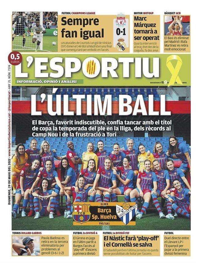 Las portadas de la prensa deportiva de hoy