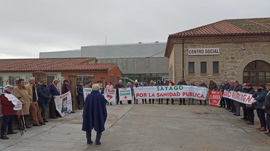 Vecinos de Sayago perseveran en la batalla &quot;por una sanidad digna&quot;