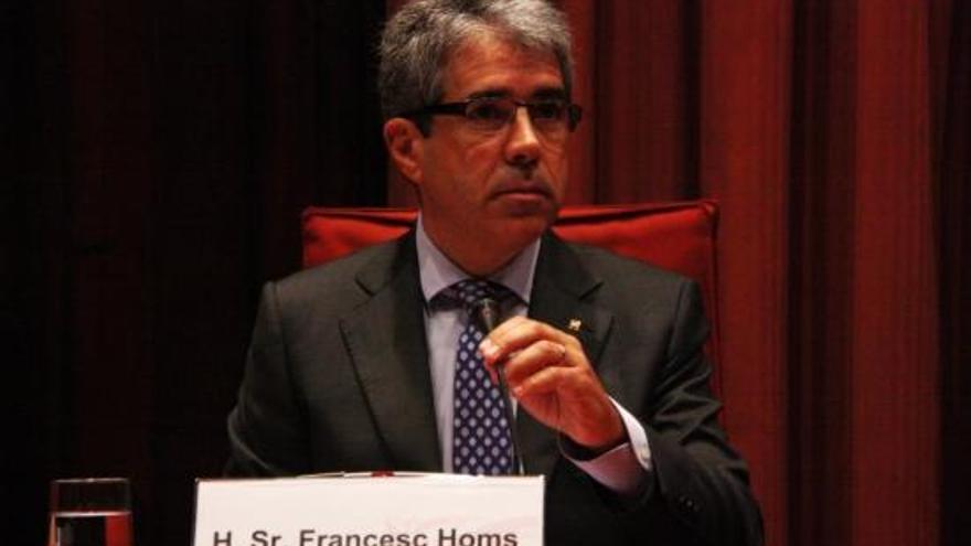 El conseller de la Presidència, Francesc Homs