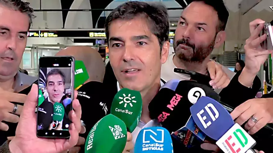 VÍDEO | Haro sobre la Champions: "El objetivo del Betis es estar lo mas arriba posible, competir todos los partidos. Seguimos trabajando en esa línea"