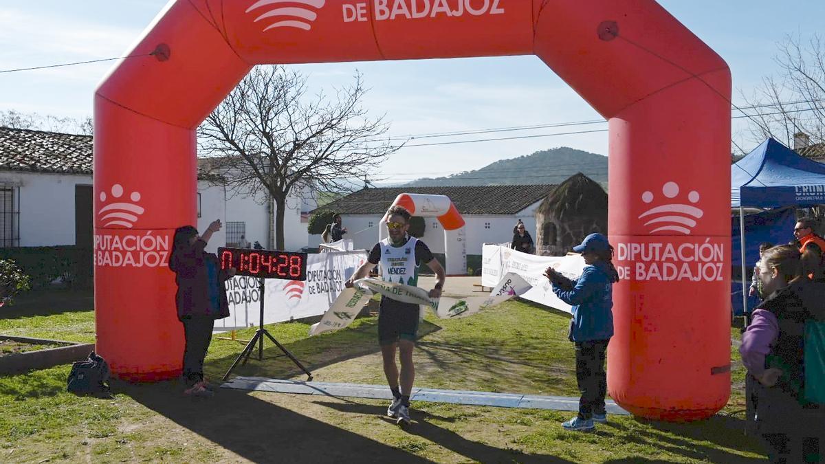 Llegada del vencedor.