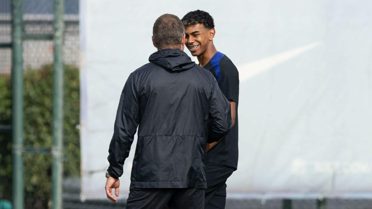 Flick se ha interesado por los brackets de Lamine
