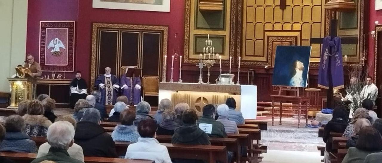 Lecturas previas a la del Evangelio según San Lucas sobre la Transposición de Jesús, en San José.
