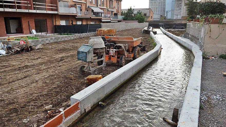 Les obres, un cop represes.