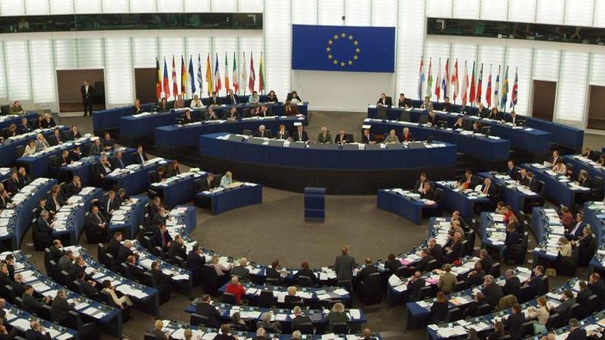 Imagen de archivo del hemiciclo del Parlamento Europeo.