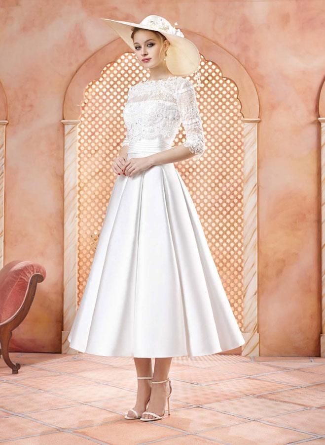 Vestidos de novia cortos: clásicos, boho, atrevidos, vintage...
