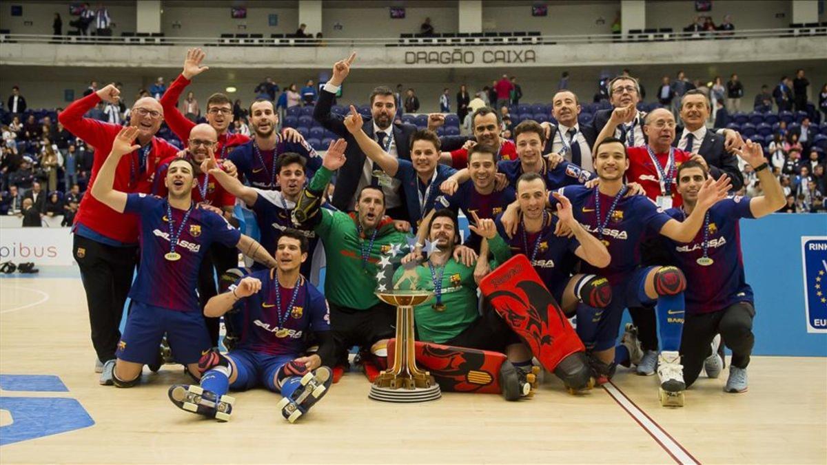 El Barça se proclamó campeón de la Liga Europea en Oporto