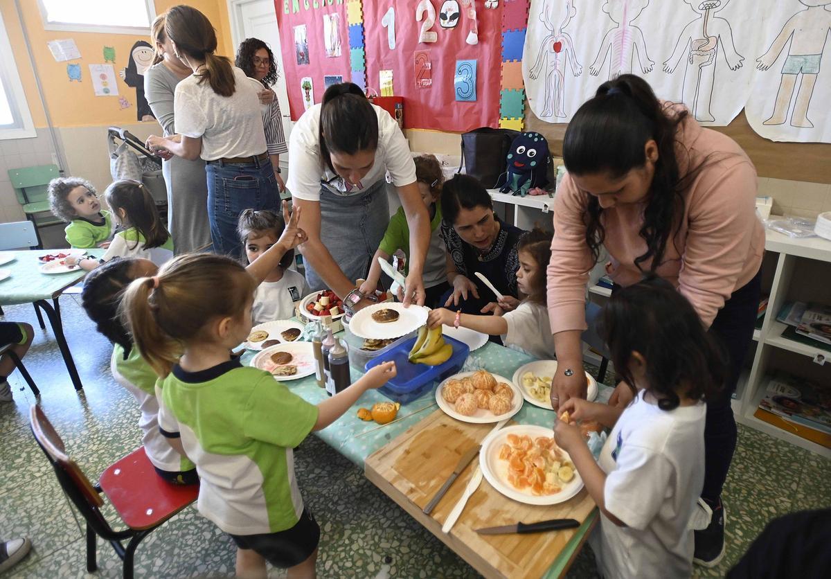 Aprender saboreando en el colegio María Inmaculada-Carmelitas de Vigo