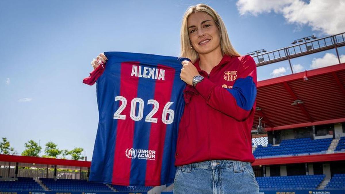 Alexia Putellas renueva con el Barça.