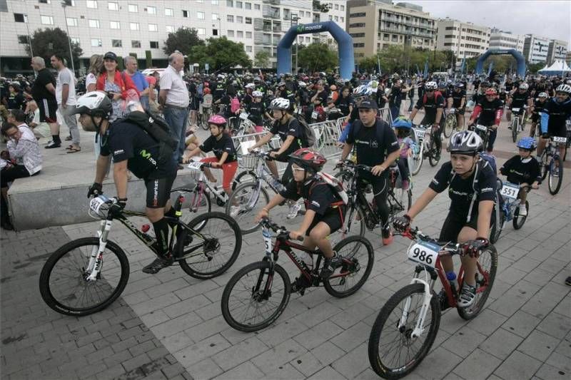 La marcha ciclista Movistar, en imágenes